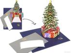 Bijzondere Kerstkaart losstaand 3D kerstboompje met cadea..., Verzenden, Nieuw