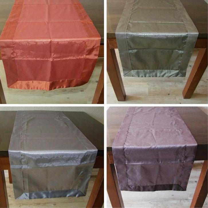 Tafelloper of Tafellaken vierkant Kerst zilver NIEUW, Diversen, Kerst, Nieuw, Ophalen of Verzenden