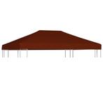 vidaXL Prieeldak 310 g/m² 3x4 m terracota, Verzenden, Nieuw