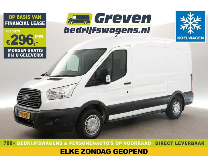 Ford Transit 290 2.2 TDCI L2H2 | Nachtkoeling | Koelwagen, Auto's, Bestelauto's, Te koop, Handgeschakeld, Financial lease, Diesel