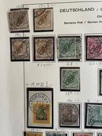 Duits postkantoor in China 1897/1901 - Sterke verzameling, Postzegels en Munten, Postzegels | Europa | Duitsland, Gestempeld