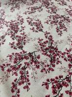 JAPANESE CHERRY Exclusieve Panama-stof 100% katoen OEKO TEX
