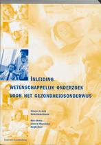 Inleiding wetenschappelijk onderzoek voor het  9789035225428, Zo goed als nieuw