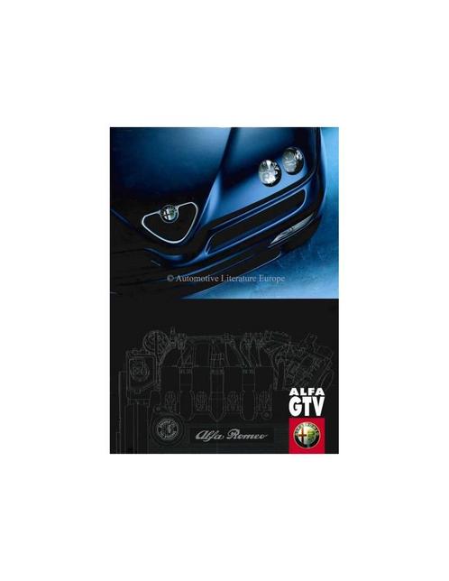 1999 ALFA ROMEO GTV BROCHURE NEDERLANDS, Boeken, Auto's | Folders en Tijdschriften, Alfa Romeo