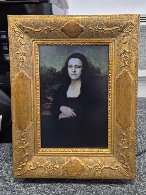 Han Jinpeng (1986) - Mona Lisa in the rain, Antiek en Kunst, Kunst | Schilderijen | Modern