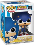 Funko Pop! - Sonic with Ring #283 | Funko - Hobby Artikelen, Verzenden, Nieuw