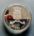 Nederlandse Antillen. 10 Gulden 2001 Proof, 20 franc, Postzegels en Munten, Munten | Nederland