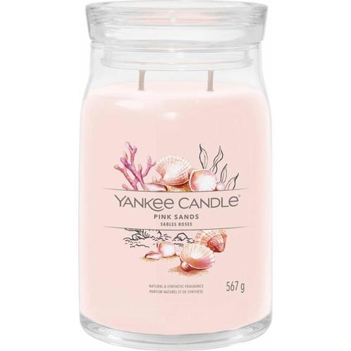Yankee Candle Geurkaars Large Jar Pink Sands 567 gr, Huis en Inrichting, Woonaccessoires | Kandelaars en Kaarsen, Nieuw, Verzenden