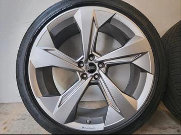 Originele Audi Q7 Q8 22 incn Audi Sport velgen zomerbanden beschikbaar voor biedingen