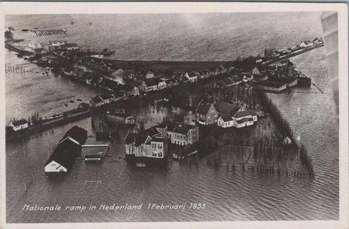 OOLTGENSPLAAT - Nationale ramp in Nederland 1 Februari 1953, Verzamelen, Ansichtkaarten | Nederland, Verzenden