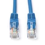 Netwerkkabel | Cat5e U/UTP | 15 meter (100% koper, Blauw), Nieuw, Verzenden
