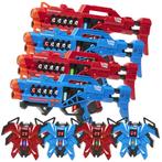 Oplaadbare lasergun kopen? Lasergame set met 4 lasergun + 4, Ophalen of Verzenden, Nieuw