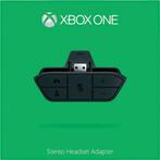 Microsoft Xbox One Stereo Headset Adapter-Zwart (Xbox One), Ophalen of Verzenden, Zo goed als nieuw