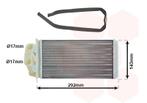 KACHEL RADIATEUR VOOR FIAT PALIO 1997-2001 0007078698, Ophalen of Verzenden, Nieuw