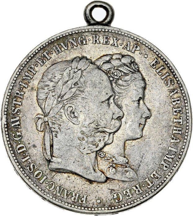 Oostenrijk. Franz Joseph I. 2 Gulden 1879 / Silver Wedding, Postzegels en Munten, Munten | Europa | Niet-Euromunten