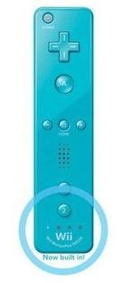 Controller Origineel Wii / Wii U - Motion Plus Blauw -/*/, Ophalen of Verzenden, Zo goed als nieuw