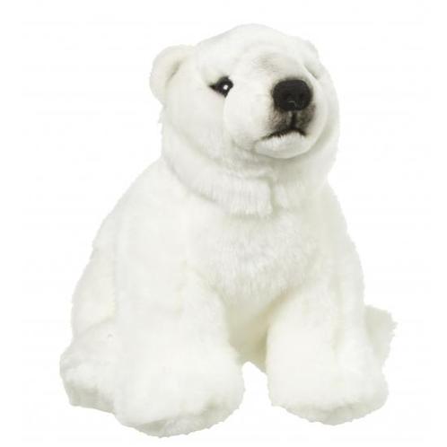 Pluche knuffel ijsbeer 22 cm - Knuffel ijsberen, Kinderen en Baby's, Speelgoed | Knuffels en Pluche, Ophalen of Verzenden