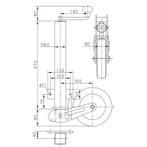 Neuswiel 60 mm vierkant Winterhoff automatische opklapbaar, Auto-onderdelen, Banden en Velgen, Ophalen of Verzenden, Nieuw