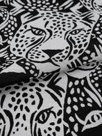 Zwart-wit cheetas: Exclusieve Gobelin jacquard uit
