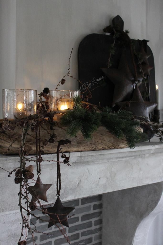 Metalen roestige ster aan touw 10 cm, Huis en Inrichting, Woonaccessoires | Overige, Nieuw, Ophalen of Verzenden