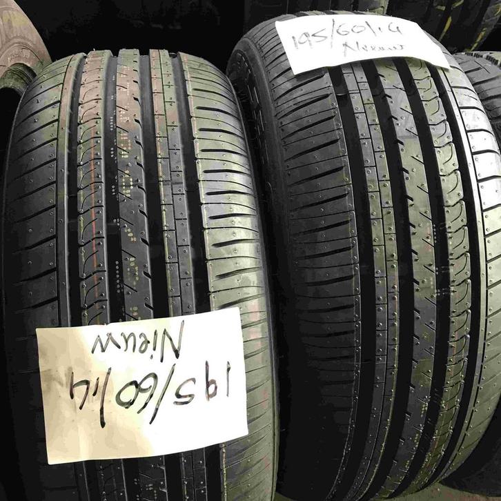 2 x Minerva 195-60-14 Zomerbanden Nieuw, Auto-onderdelen, Banden en Velgen, 14 inch, Zomerbanden, 195 mm, Personenwagen, Nieuw