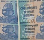 Zimbabwe. - 4 x 100 Trillion Dollars 2008 - Pick 91 - two