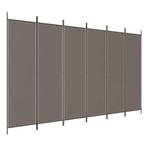 Scheidingswand 300x200 Antraciet - Retourdeal! Sla je slag, Huis en Inrichting, Woonaccessoires | Kamerschermen, Ophalen of Verzenden