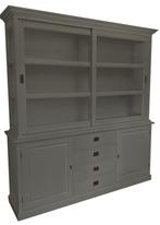 Buffetkast bazaltgrijs Bavel 200cm, Ophalen of Verzenden, Nieuw