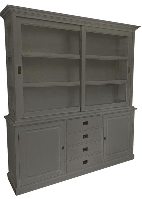 Buffetkast bazaltgrijs Bavel 200cm, Huis en Inrichting, Kasten | Buffetkasten, Ophalen of Verzenden