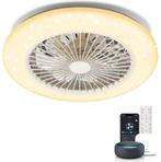 Aigostar 101GY - Plafondventilator met verlichting - Ø 50cm, Verzenden, Nieuw