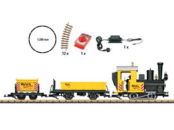 LGB 70503 Startset Bouwplaatstrein – G-spoor 230 V – Gee beschikbaar voor biedingen