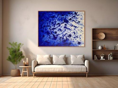 Christopher Shaw - Eternal Blue No 51 - XXL - No Reserve, Antiek en Kunst, Kunst | Schilderijen | Modern