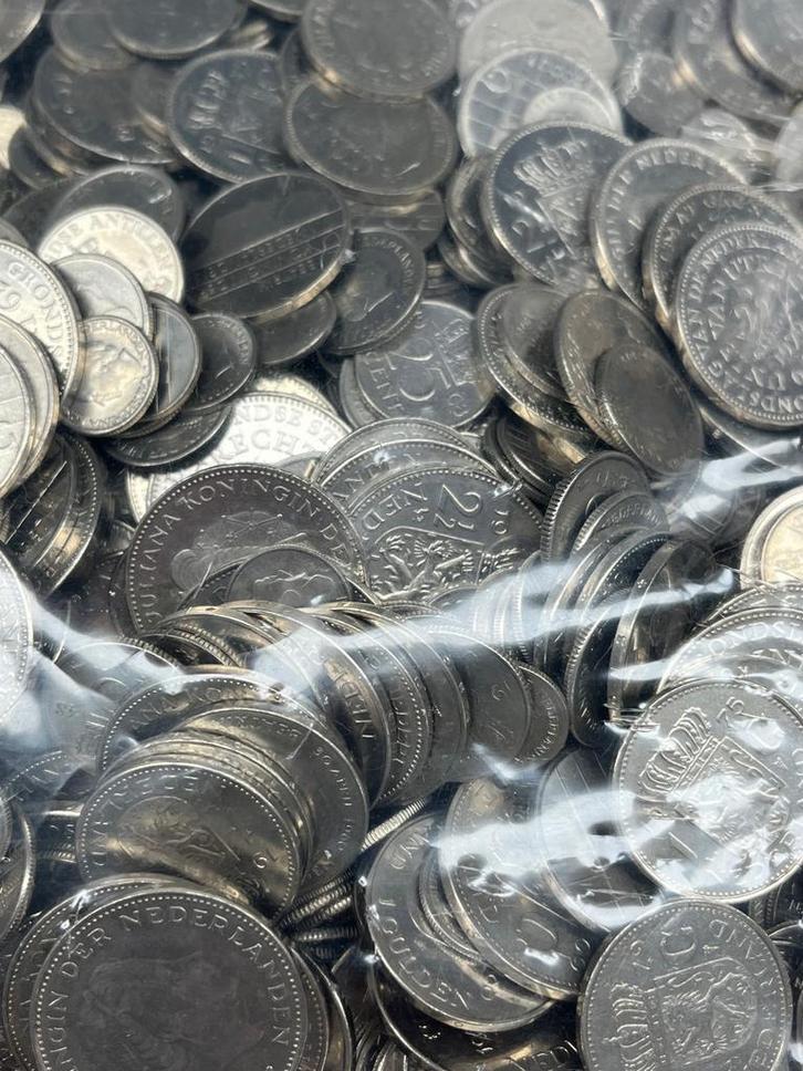 3,5 kg nikkelen Nederlandse munten (1948-2001), Postzegels en Munten, Munten | Nederland, Losse munt, Verzenden