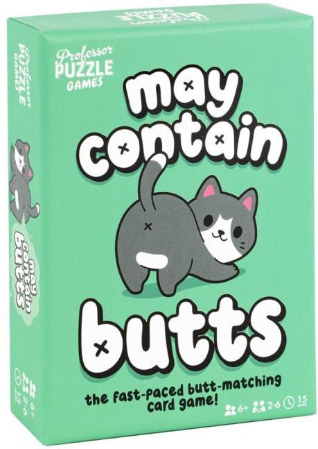 May Contain Butts | Professor Puzzle - Kaartspellen, Hobby en Vrije tijd, Gezelschapsspellen | Kaartspellen, Nieuw, Verzenden