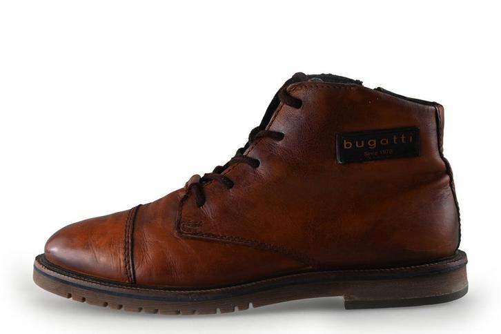 Bugatti Veterboots in maat 42 Cognac, Kleding | Heren, Schoenen, Overige kleuren, Zo goed als nieuw, Boots, Verzenden