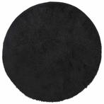 Hoogpolig Zwart Vloerkleed 200x200: Tweedekansje! OP=OP, Zwart, Rond, Ophalen of Verzenden, 200 cm of meer