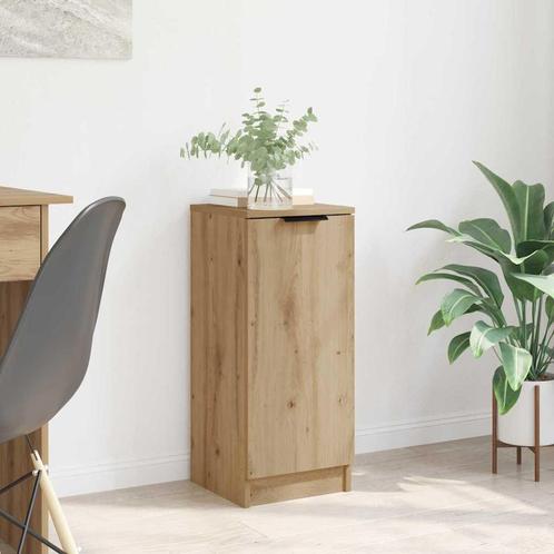 vidaXL Dressoir artisanaal eikenkleurig 30 x 30 x 70 cm, Huis en Inrichting, Kasten | Dressoirs, Nieuw, Minder dan 50 cm, Overige houtsoorten