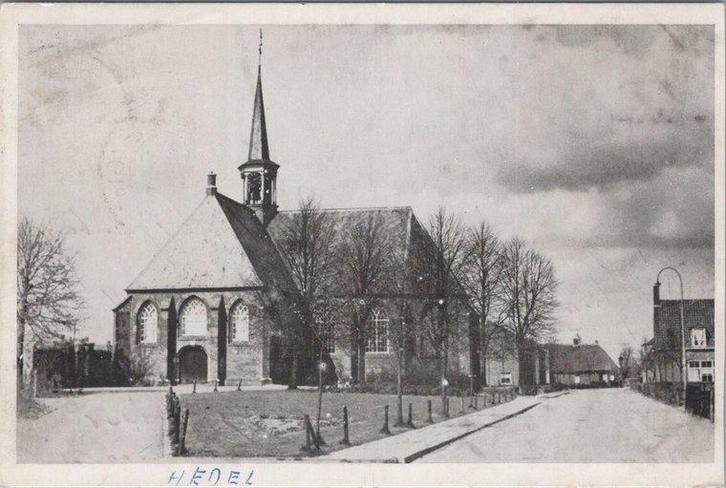 HEDEL - Ned. Herv. Kerk te Hedel, Verzamelen, Ansichtkaarten | Nederland, Verzenden