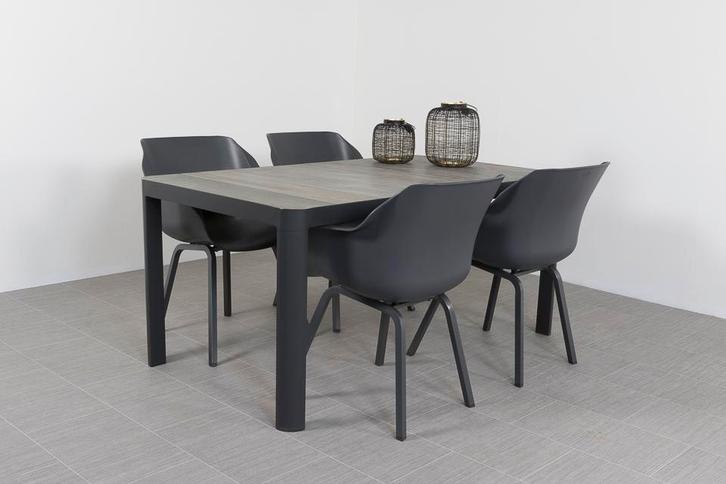 Hartman Sophie Element/Queens 160 cm. tuinset – 5-delig, Tuin en Terras, Tuinsets en Loungesets, Tuinset, Nieuw, Overige materialen