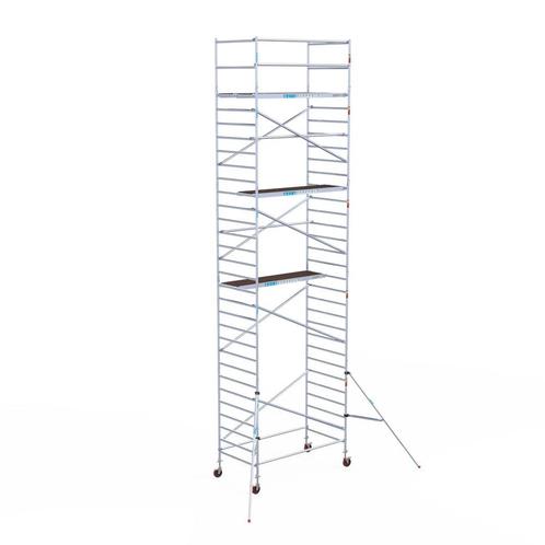 Rolsteiger Euroscaffold Budget 135 x 250 x 10.2m werkhoogte, Doe-het-zelf en Verbouw, Steigers, Rolsteiger of Kamersteiger, Nieuw