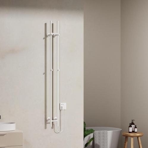 Elektrische Staafhanddoekradiator Dubbel BWS Roku 120 Watt, Doe-het-zelf en Verbouw, Sanitair, Overige typen, Nieuw, Ophalen of Verzenden