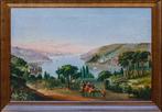 Italiaanse school (XIX) - Veduta del Bosforo, Antiek en Kunst