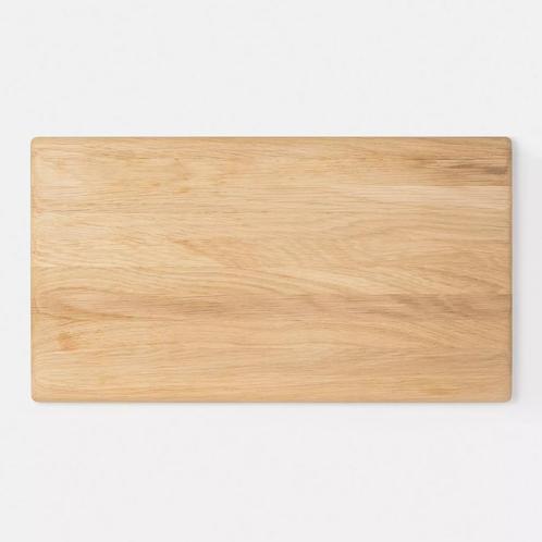 HOCHO Snijplank Kubo – Eikenhout – 450x250x15 mm – Tij, Huis en Inrichting, Keuken | Keukenbenodigdheden, Nieuw, Ophalen of Verzenden