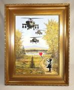 Fictional World (1980) - Banksy´s Helicopter helps Glowing, Antiek en Kunst
