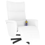 Massagestoel met Voetensteun | Retourdeal | Witte Luxe, Huis en Inrichting, Ophalen of Verzenden, Nieuw, 75 tot 100 cm, 50 tot 75 cm