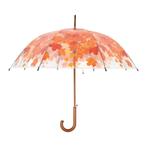 Paraplu boomkroon herfst, Nieuw, Oranje, Transparant, Verzenden