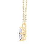 Hanger - 14 karaat Geel goud - 3.00ct. tw. Diamant
