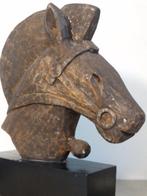sculptuur, Paardenhoofd - 37 cm - hardhout - 2000