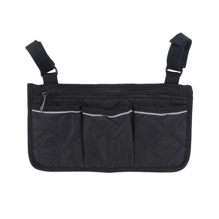 Rolstoeltas - Zwart - Armleuning Rolstoeltas -, Diversen, Brommobielen en Scootmobielen, Nieuw, Verzenden