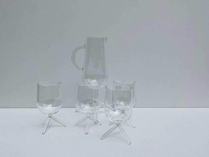 1 liter decanter - Maarten Baptist - Karaf (5) - Louise, Antiek en Kunst, Kunst | Designobjecten